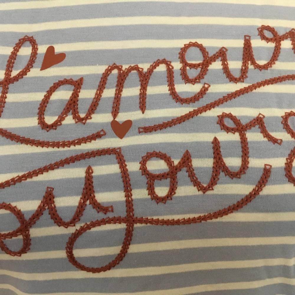 NWT Lauren ConradSustainable Cotton Graphic Tee - Picture 8 of 8